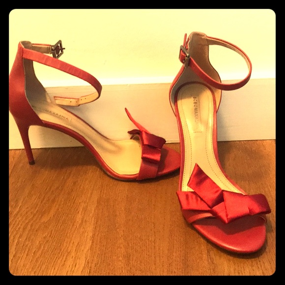 BCBG Maxazria Red Heels Women’s Size 8.5 main image 2
